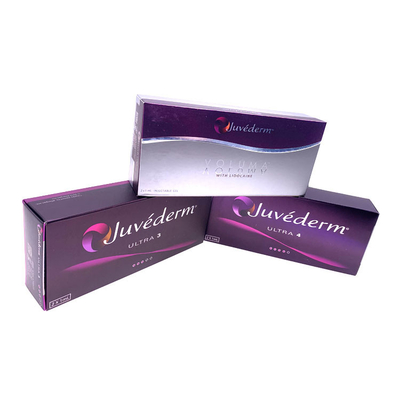 Juvaderm Dermal Filler Cross Linked Hyaluronic Acid Gel para nariz lábios Jawline