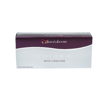 2 ml de preenchimento dérmico Juvaderm para contornos faciais