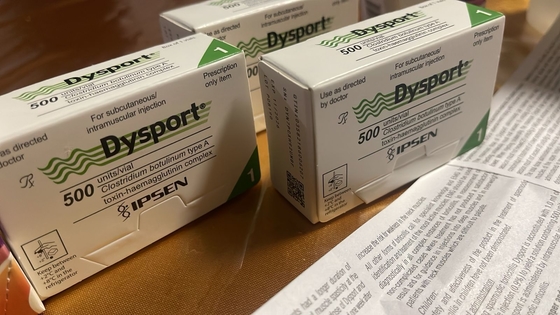 Dysport 500U Toxina Botulínica Tipo A para Redução de Rugas