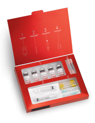 Solução de mesoterapia NCTF 135HA preenchida 3 ml x 5 Rejuvenescimento antienvelhecimento