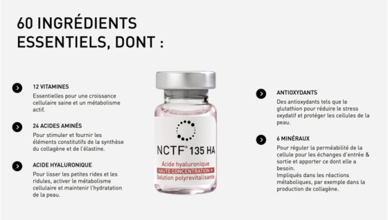 NCTF 135HA Mesoterapia Injetável Skin Booster 3ml