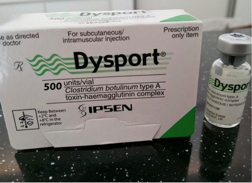 Injeções Dysport 500UI Toxina Botulínica Allergan Botulax - Atenuação de Linhas Finas e Rugas