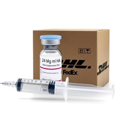 Concentração de HA de 24 mg/ml Preenchimento injetável em gel para aumento mamário, projetado para contorno mamário, enviado pela FedEx DHL UPS