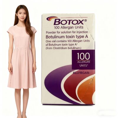 Toxina Botulínica Botox Allergan 100u de Grau Médico Anti-Envelhecimento para Rugas Dinâmicas Faciais