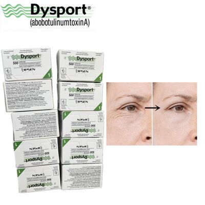 500u Dysport Disparência de rugas faciais Processamento em pó liofilizado Custom OEM Dysport