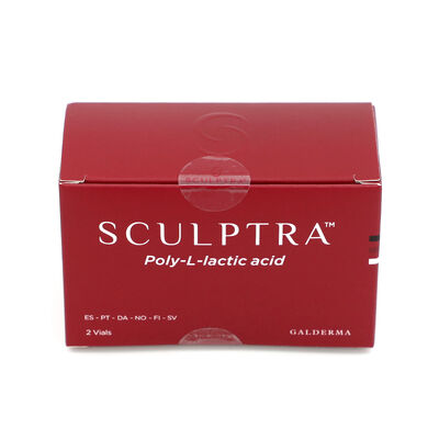 Red Sculptrure 2 frascos injetáveis ​​avançados estimuladores de colágeno para restauração do volume facial e rejuvenescimento duradouro da pele
