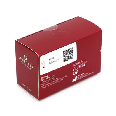 150mg PLLA estimula a produção de colágeno injetável, levantamento facial e preenchimento dérmico