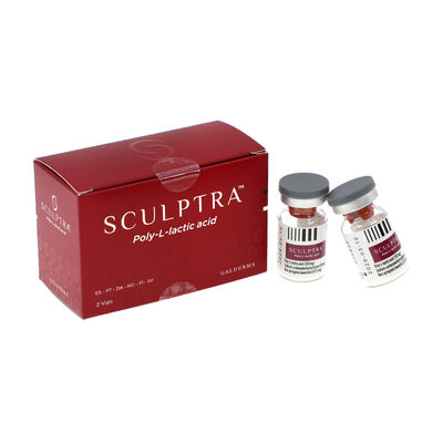 PLLA 150 mg Injecção Tratamento Facial Biostimulador Profissional de Colágeno Restaurar o Volume Facial