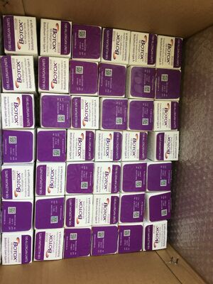 Toxina Allergan 100 u Botulinum Toxin formulação em pó oferecendo suavização de rugas relaxamento muscular e benefícios de contorno facial