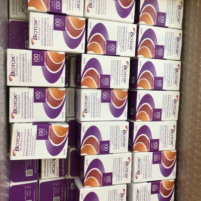 Toxina Allergan 100 u Botulinum Toxin formulação em pó oferecendo suavização de rugas relaxamento muscular e benefícios de contorno facial