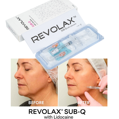 Preenchedor Dérmico Leve OEM 1.1ml Revolax Fine Deep Sub-Q para Linhas Finas e Rejuvenescimento Sutil da Pele
