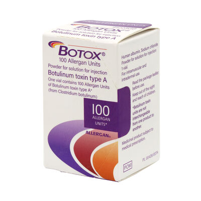 100U Allergan Dysport Pó Liofilizado Anti Rugas Toxina Botulínica