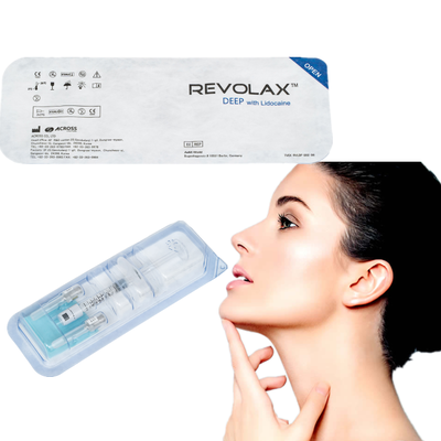 1.1 ml Revolax Deep HA Dermal Filler para rugas faciais profundas Adicionar volume aos lábios