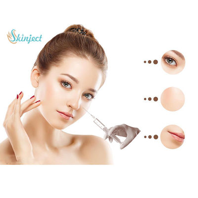 Injeções cutâneas finas do bordo do enchimento de Skinject HA