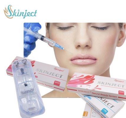 Nariz injetável ácido hialurónico Chin Cheeks Reduce Wrinkles do enchimento do OEM