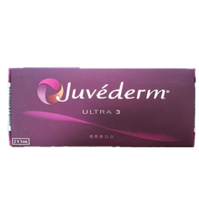 Enchimento ultra 3 2ml cutâneo ácido hialurónico de Juvederm para o realce do bordo