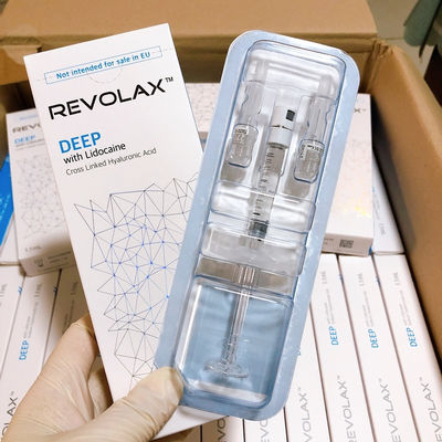 Enchimento 1.1ml facial ácido hialurónico profundo de Revolax com