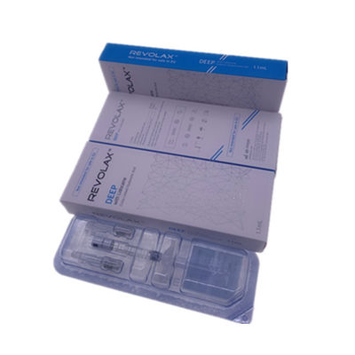 Enchimento 1.1ml facial ácido hialurónico profundo de Revolax com