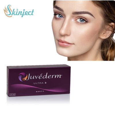 Injeção ácida hialurónica do gel do enchimento ultra 3 cutâneo injetável de Juvederm