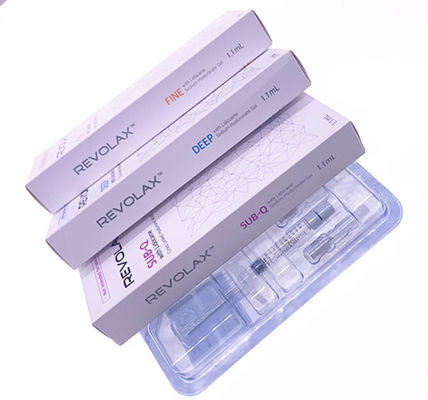 injeções ácidas hialurónicas profundas do bordo de 1.1ml Revolax
