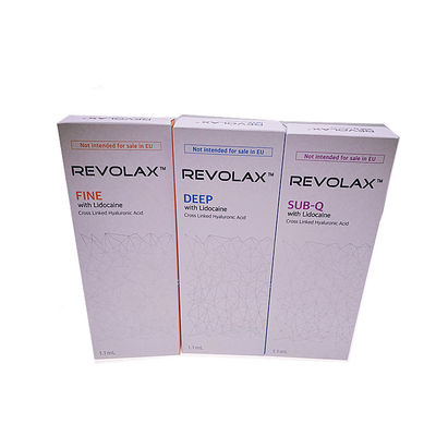 injeções ácidas hialurónicas profundas do bordo de 1.1ml Revolax
