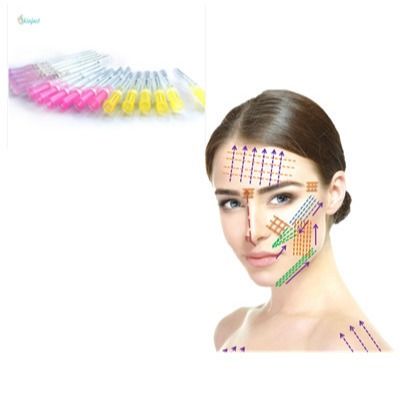 Agulha não cirúrgica da face lift 3D W da linha da RODA DENTEADA