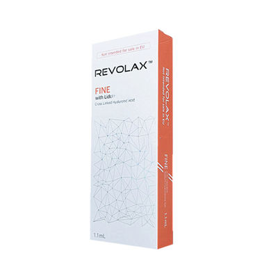 Da linha tênue cutânea do enchimento 1.1ml de Revolax Coreia anti enrugamento ácido hialurónico