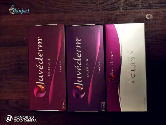 Enrugamentos lisos ácidos hialurónicos do enchimento cutâneo de Juvederm Ultra3 antienvelhecimento