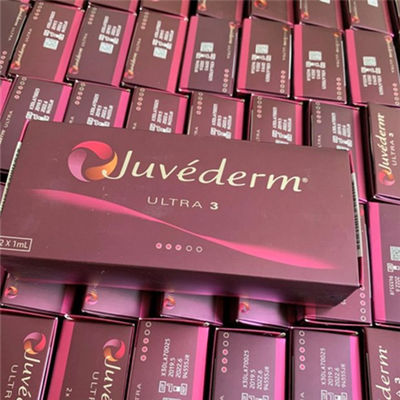 os enchimentos ácidos hialurónicos ligados cruz do enchimento 2x1ml cutâneo sorriem linhas
