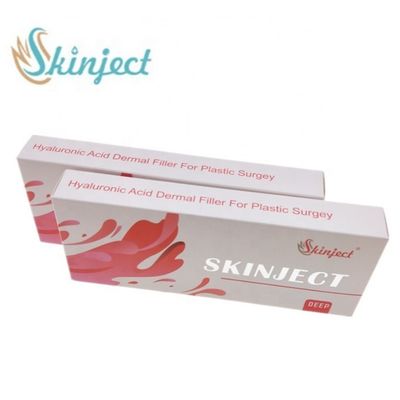 Cruz injetável enchimento ácido hialurónico ligado 1ml 2ml 5ml para o nariz Chin Cheek