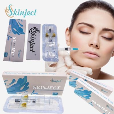 Enchimento cutâneo injetável ligado transversal 1ml 2ml 5ml da multa