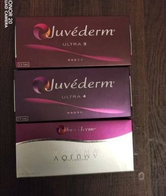 Cara cutânea ácida hialurónica do enchimento de Juvederm que enche a injeção cutânea ultra 3 do enchimento