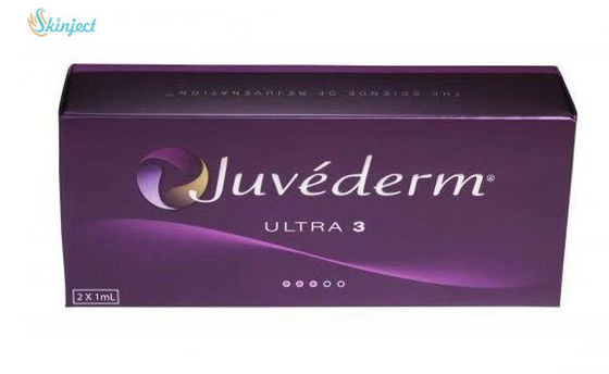 Enchimento cutâneo ácido hialurónico antienvelhecimento, injeções 2x1.0ml ácidas hialurónicas para enrugamentos