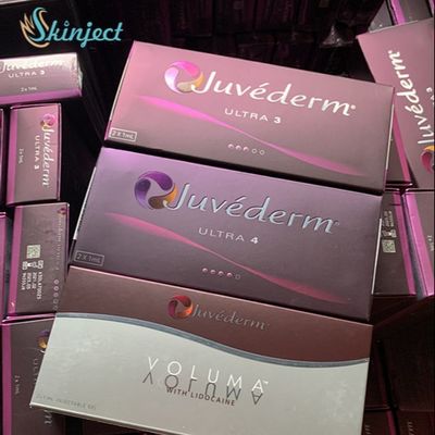 Enchimento cutâneo ácido hialurónico antienvelhecimento, injeções 2x1.0ml ácidas hialurónicas para enrugamentos