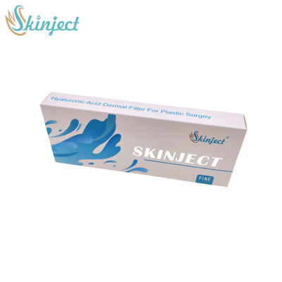 Cruz fina formulário cutâneo ácido hialurónico ligado 2ml do gel do enchimento de Skinject