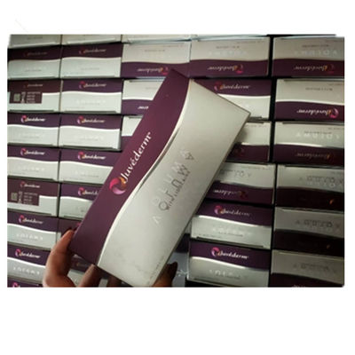 enchimento cutâneo ácido hialurónico do enchimento cutâneo facial da injeção de Juvederm Voluma da agulha da seringa 2*1ml para a cara