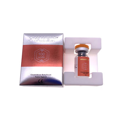 Datilografe 100 unidades Hyamely toxina Botulinum enchimento cutâneo  ácido hialurónico