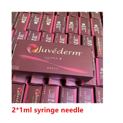 Enchimento cutâneo ácido hialurónico da injeção do enchimento da agulha da seringa de Juvederm Ultra3 2*1ml para os bordos