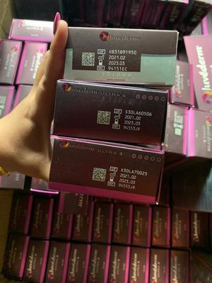 Enchimento cutâneo ácido hialurónico Juvederm enchimento da cara da ampliação de ultra 3 bordos