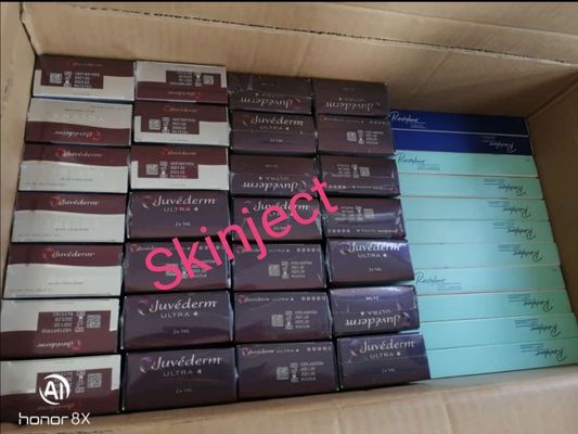 Enchimento cutâneo ácido hialurónico Juvederm enchimento da cara da ampliação de ultra 3 bordos