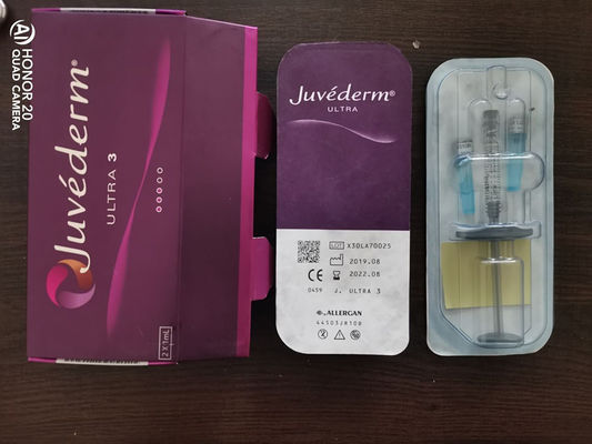 Juvederm enchimento facial ácido hialurónico do enchimento cutâneo da ampliação de ultra 3 bordos