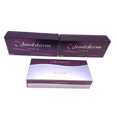 Enrugamentos e enchimento ultra 4 facial ácido hialurónico do enchimento 2*1 Ml Juvederm do bordo
