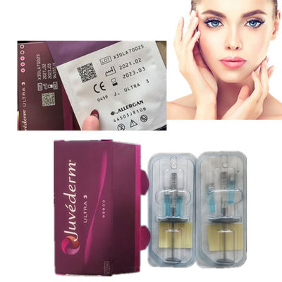 seringas 2x1Ml ultra 3 injeções cutâneas do bordo do enchimento com