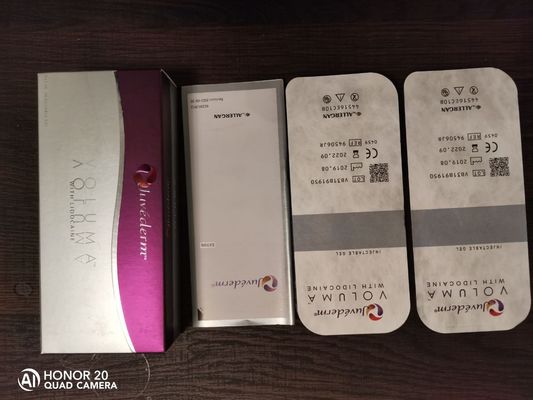 Enchimento cutâneo ácido hialurónico de Juvederm Voluma para o enrugamento profundo