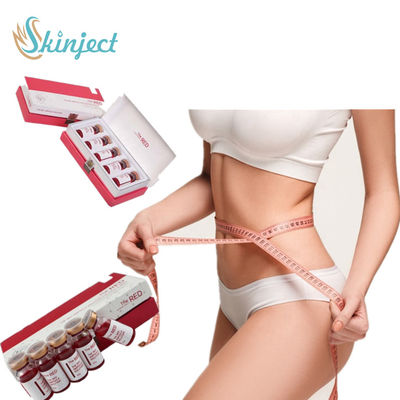 Coreia o Inection Lipolytic vermelho que queima a solução gorda para o corpo da barriga