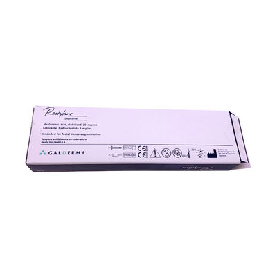 Gel injetável de  com enchimento cutâneo ácido de Hayluronic do