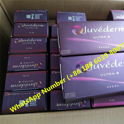 Enchimento cutâneo injetável de Juvederm Voluma para mordentes dando forma faciais do contorno