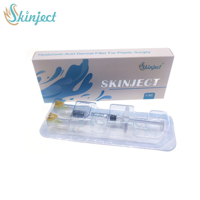 Anti injeção estéril ácida hialurónica do enchimento cutâneo do enrugamento 1ml Skinject