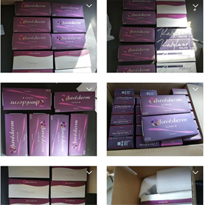 Juvederm enchimento cutâneo ácido hialurónico de ultra 4 injeções do bordo