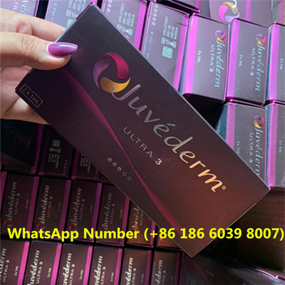 Juvederm enchimento cutâneo ácido hialurónico de ultra 4 injeções do bordo